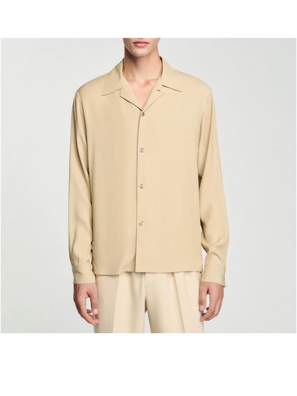NWT Sandro Paris Flowy Shirt